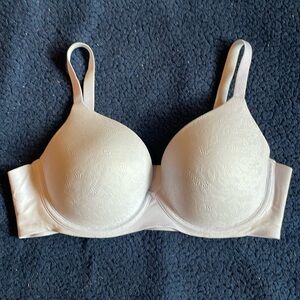 Light Blue Women's Molded T-Shirt Bra - Smooth Support